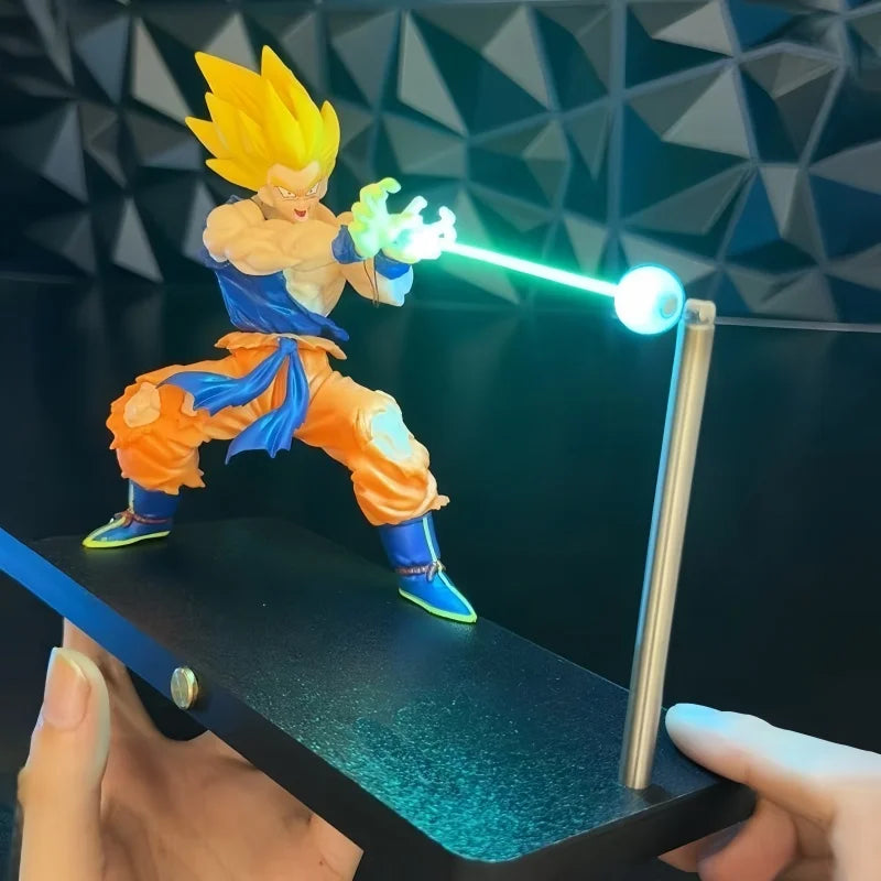Nikolatoy Dragon Super Ball Kakarotto Son Goku Kamehameha Wave Magnetic Light Lamp