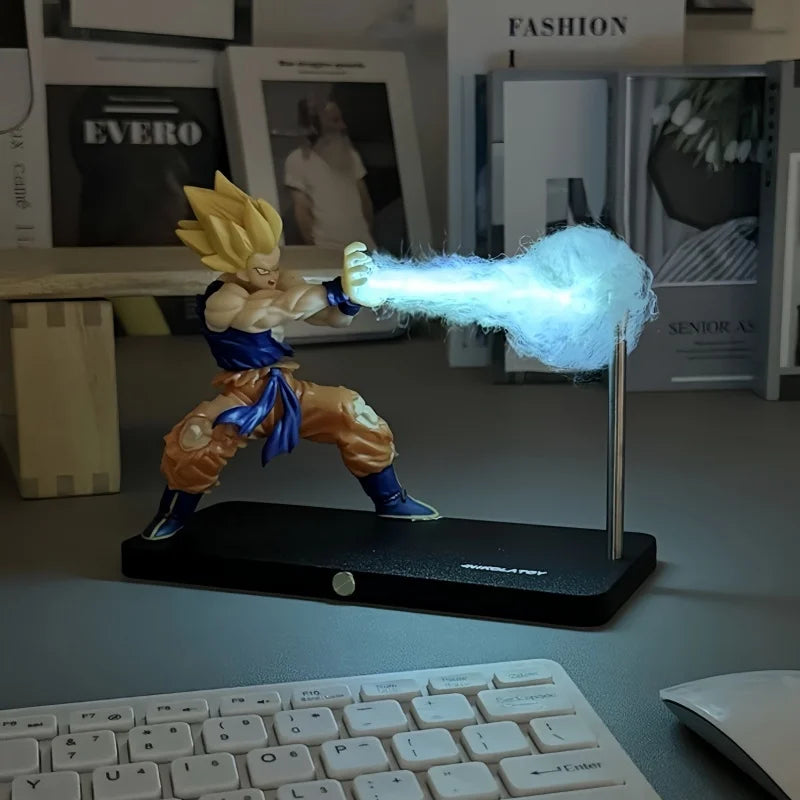 Nikolatoy Dragon Super Ball Kakarotto Son Goku Kamehameha Wave Magnetic Light Lamp