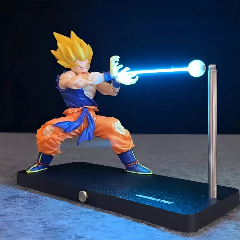 Nikolatoy Dragon Super Ball Kakarotto Son Goku Kamehameha Wave Magnetic Light Lamp