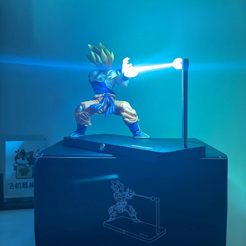 Nikolatoy Dragon Super Ball Kakarotto Son Goku Kamehameha Wave Magnetic Light Lamp
